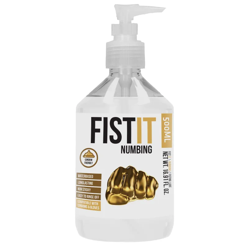 Fist It Lubrifiant relaxant Fist It Numbing - Bouteille Pompe 500ml